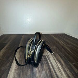 Black and Gold Crossbody Bag